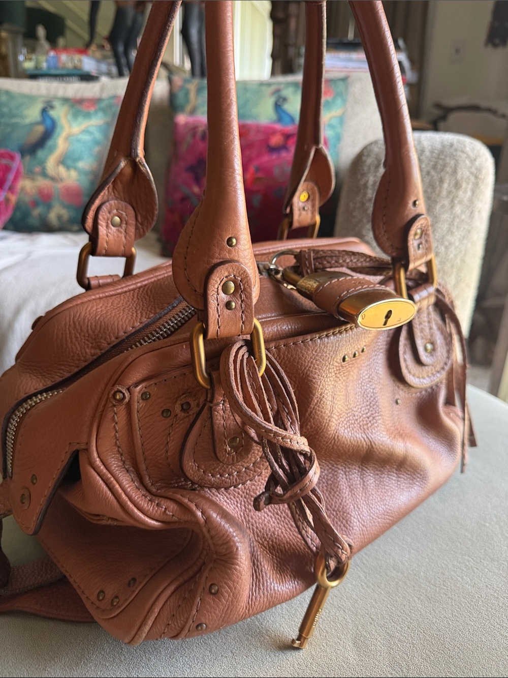 Chloe Paddington leather handbag